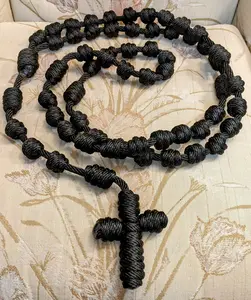 Giant Wall Rosary (Black)