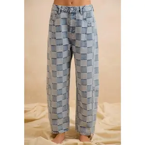 Drew - Denim Wide Barrel Jeans