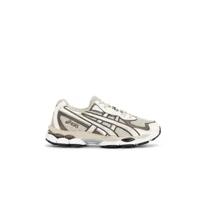Asics Gel-NYC 2055 in Feather Grey & Sepia Brown