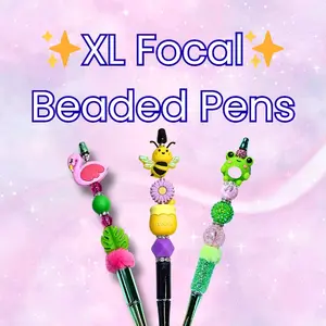 XL Focal Beaded Pens