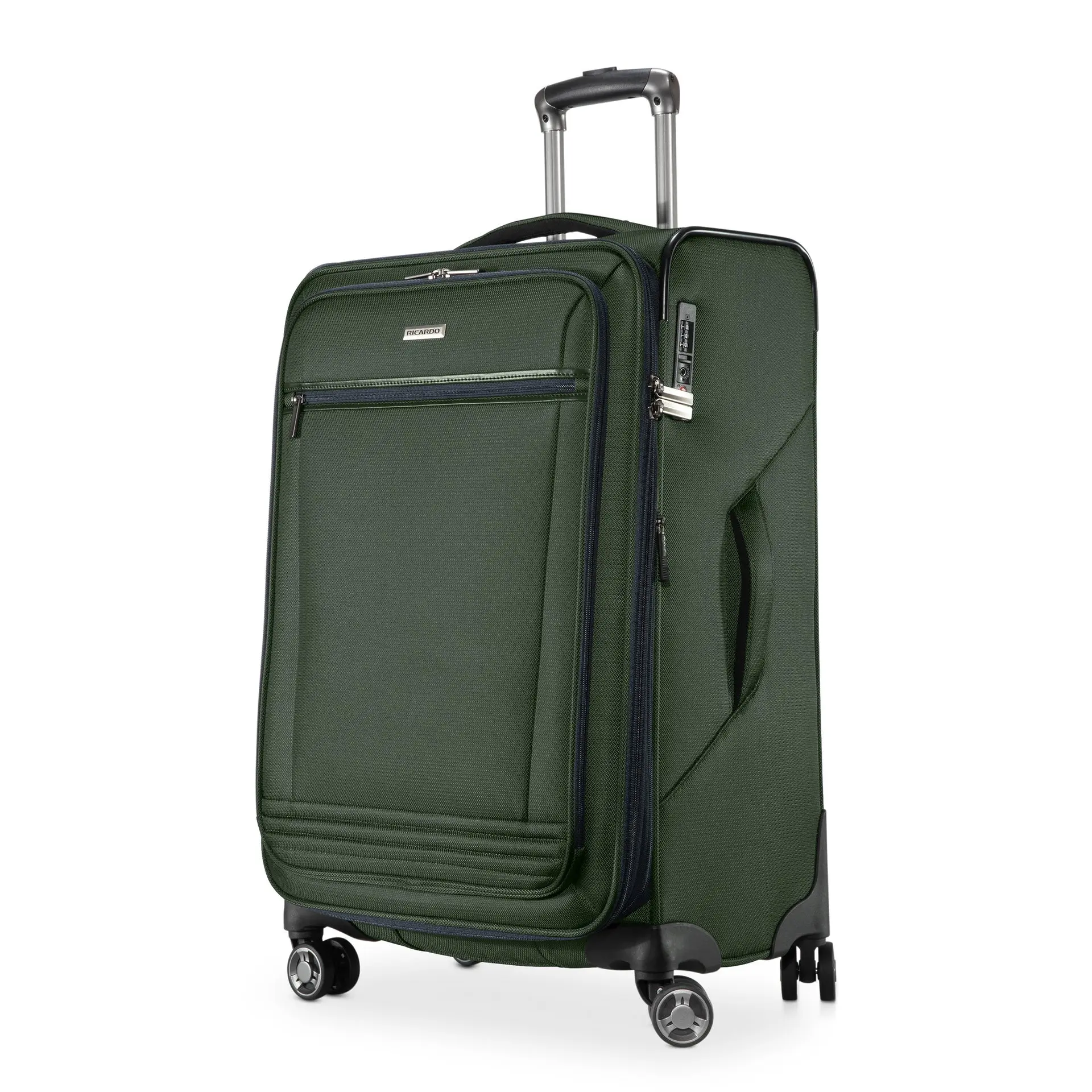 Ricardo Beverly Hills Avalon Softside Medium Expandable Spinner -  Juniper Green