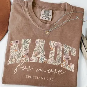 Bible Verse TShirt, Cute Christian Shirt For Women, Made For More Shirt, Christian Tees 45759 2559