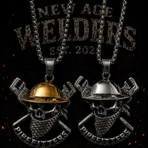 Pipefitter Pendant Gold/Silver