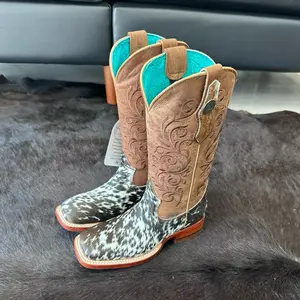 Ladies Hair-On Hide Boots