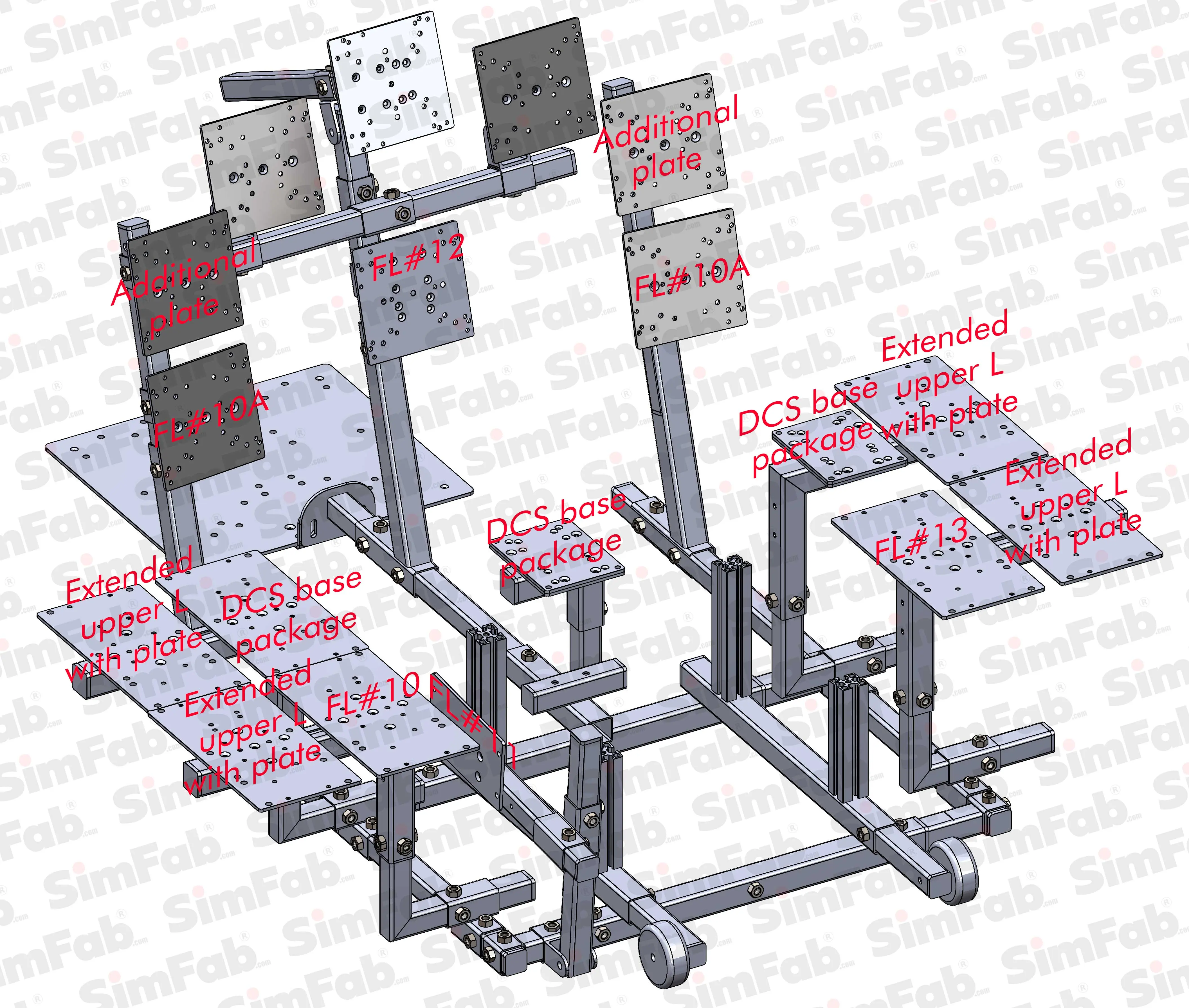 SimFab Modular Flight Simulator Pit for Combat & Aviation - TikTok Shop