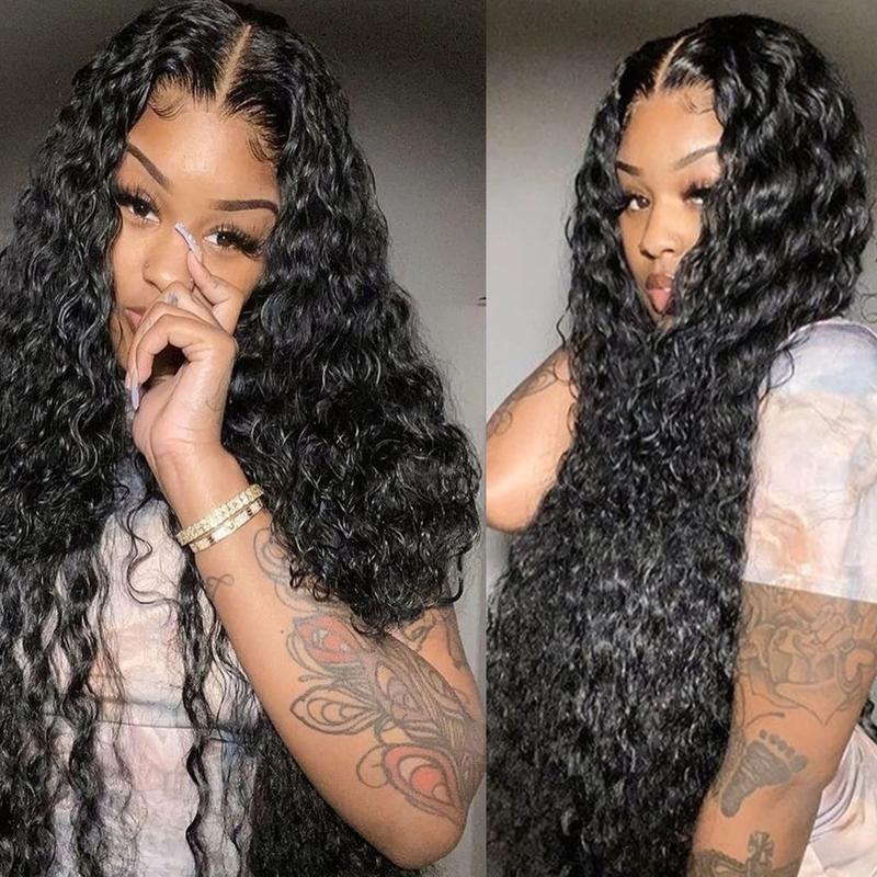 【Alipearl Hair Bundles】30 Inch Deep Wave Bundles Kinky Curly Wave Hair Weft Unprocessed Virgin Human Hair Raw Bundles Water Wave Bundles