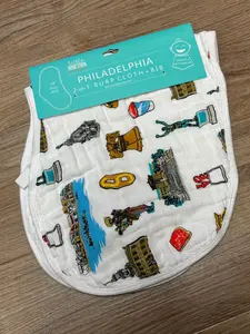 Philadelphia burp cloth