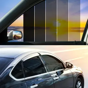 Carbon Window Tint Film, 300CM & 600CM Uncut Roll Window Tint Film 5%, 20%, 35% VLT Window UV Blocking and Privacy Film, All Car Side & Rear Window Tint for Home Office