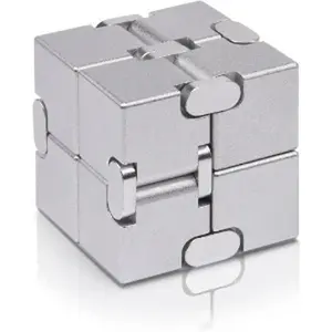 Fidget Finger Toys, ABS Infinity Cube Prime for Stress and Anxiety Relief, Ultra Durable Sensory Gifts for Adults and Kids ideal birthday gift