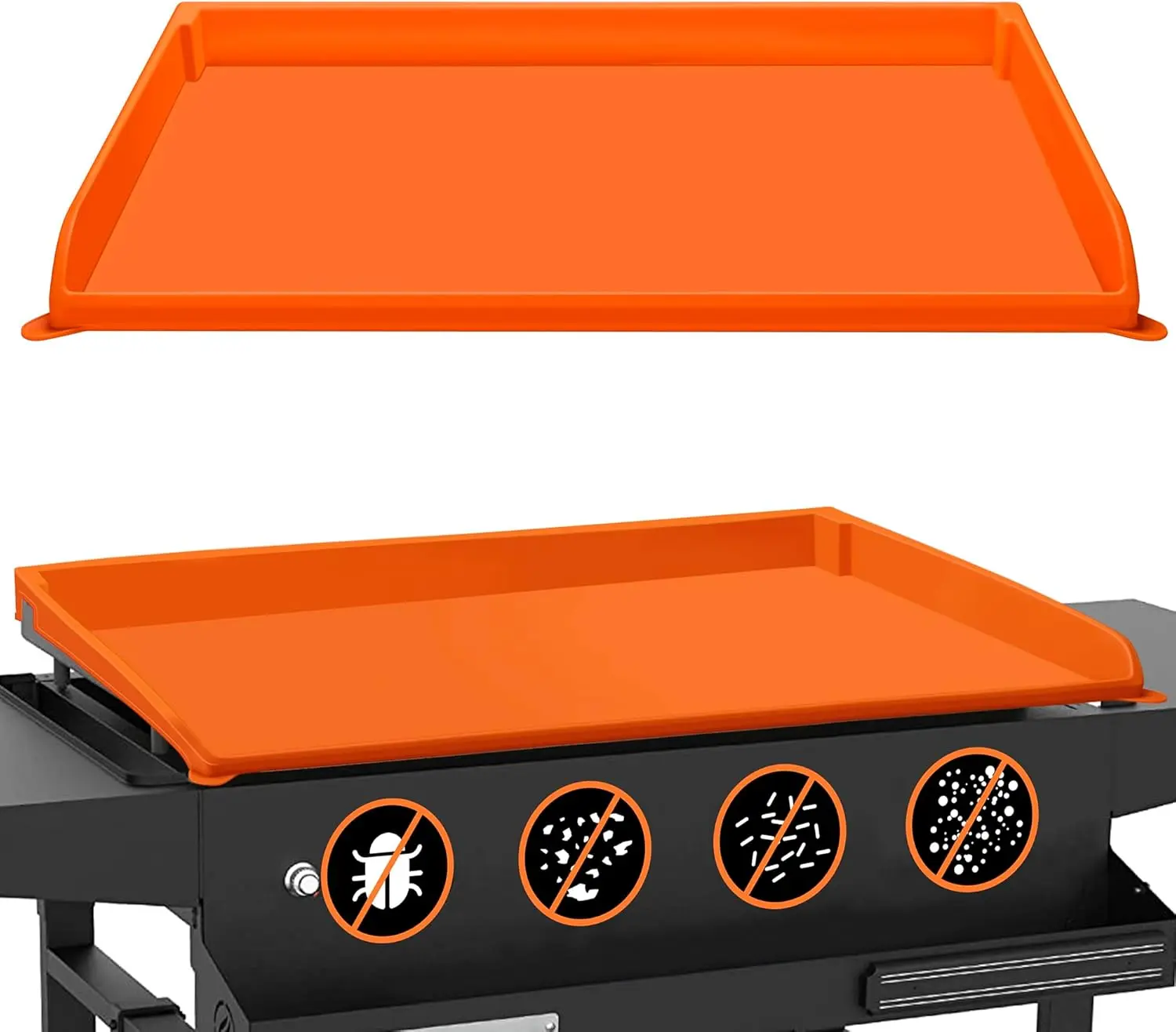 36 Inch Silicone Griddle Cover for Blackstone, Full-Wrap 36" Griddle Mat Protective Grill for Blackstone Protector Accessories Kit, Protect from Rust, Rodents, Insects, Debris