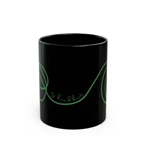 IIH "Spinal Fluid Chaos" Mug | Idiopathic Intracranial Hypertension | 11oz Modern Black Mug