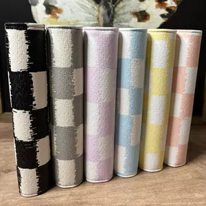 Textured A6 Binder | PU Leather | Budget Binder | Checkered Glitch | Cash Stuffing Binder | Comes W Dashboard