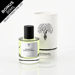 Eternal Perfume Oils - Arabian Enchantress Perfume Oil for Men & Women, 50ml with Bonus 30ml Bottle of Your Choice