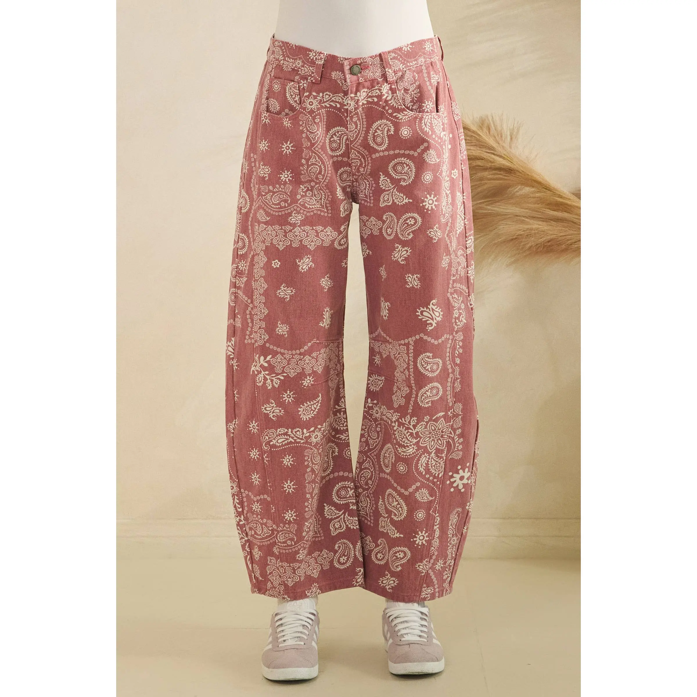 Petals & Ash Paisley Denim