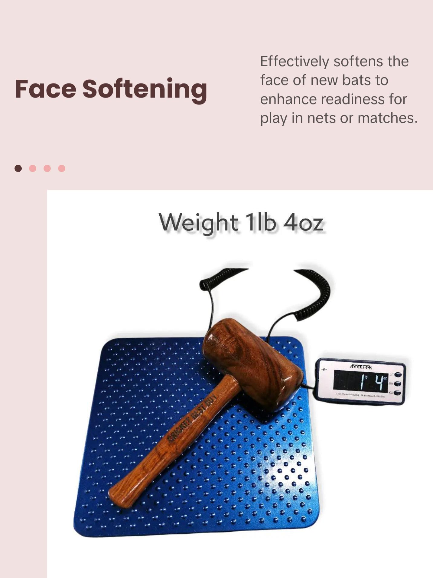 CBB Cricket Bat Mallet Hammer Deluxe for Bat Knocking in Heavy Duty