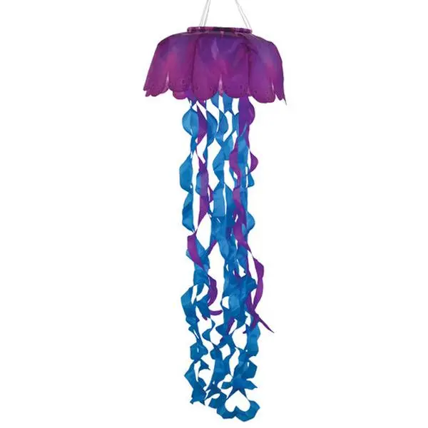In the Breeze 5170 - 36" 3D Jellyfish Windsock, Hangable Colorful Decoration for Garden, Beach Decor to Impress Neighbors