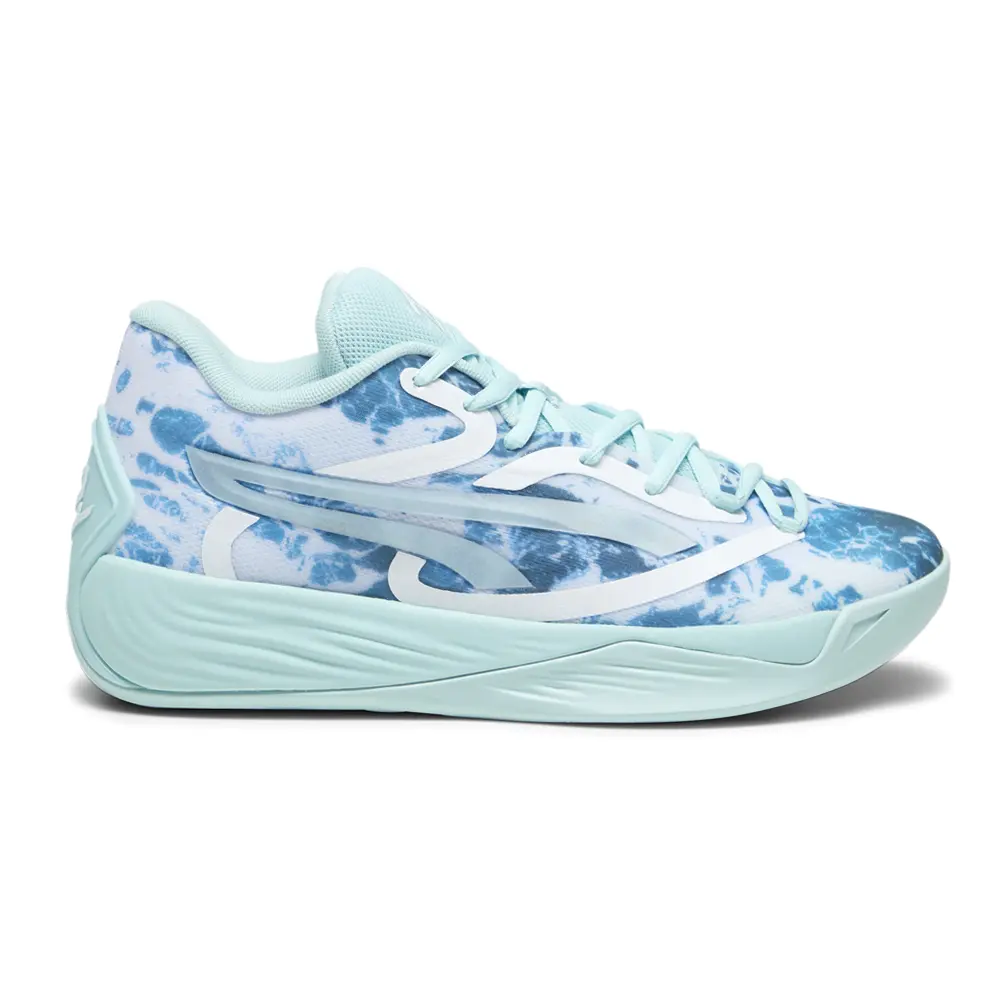 PUMA Womens Stewie 2 Water Basketball Sneakers Shoes - Blue PUMA Womens Stewie 2 Water Basketball Sneakers Shoes - Blue