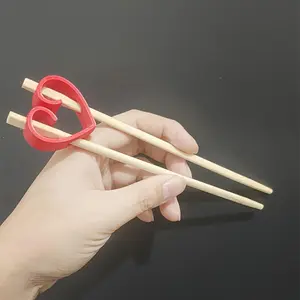 Heart-shaped Chopstick Helper, a Gift for Wife, Easy-to-Use for Beginners, Portable Training Accessory, Suitable for Christmas, Halloween, Thanksgiving, New Year, and Gifts