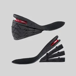Invisible Height Increasing Insole, 1 Pair Breathable Comfortable Sports Insole for Gym Shoes, Detachable Height Increasing Insole