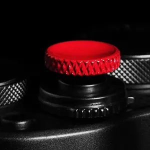 2 Pack Red Upscale Delicate Soft Camera Shutter Release Button