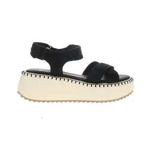 Corkys Womens Total Catch Platform Casual Sandals Casual High Heel 3" & Up - Black