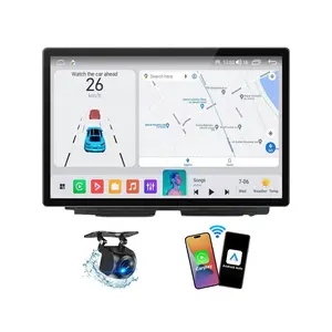13" Android Car Stereo for【Honda Vezel HR-V HRV 2014 2015 2016 2017 2018 2019】Wireless Carplay Android Auto, 2K Touchscreen Radio Bluetooth, GPSNavigation, Hi-Fi, EQ, WiFi, FM/RDS, Backup Camera + MIC