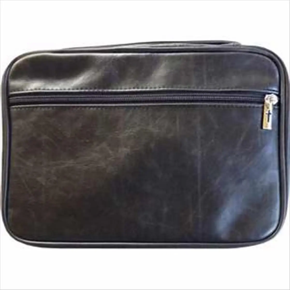 212 MAIN XXL Black Distressed Leather-Look Bible Cover - Large Book Accessory with Custom Design for DIY Projects (Toys & Hobbies, Specialty DIY Supplies)