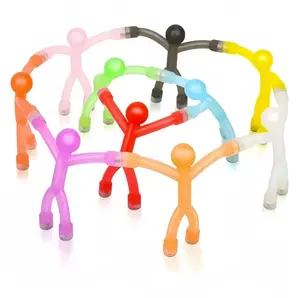 10-Pack Magnetic People Fidget Toys, Creative Sensory Building Figures, Stress Relief Toys for Autism & ADHD, Portable Travel Road Trip Supplies, Cute Refrigerator Magnets, Ideal Summer Soccer Party Gifts, Birthday Presents for Kids, Teens, and Adults