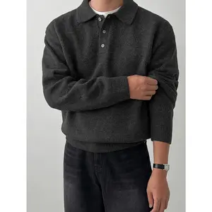 Men Casual Winter Knit Sweaters Pullover Warm Tops Autumn Fashion Festive Party Outfits Stylish Sports Apparel Promotional Clothing for Men