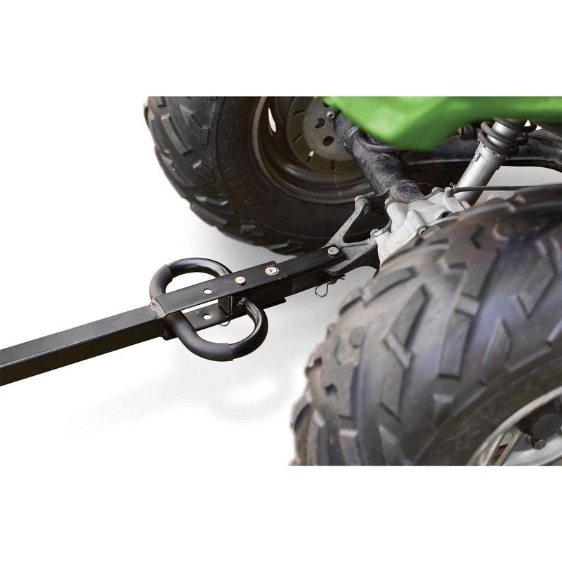 Gorilla Cart GOR1200-COM 9 Cubic Feet Heavy Duty Steel Utility Wagon Cart, Black