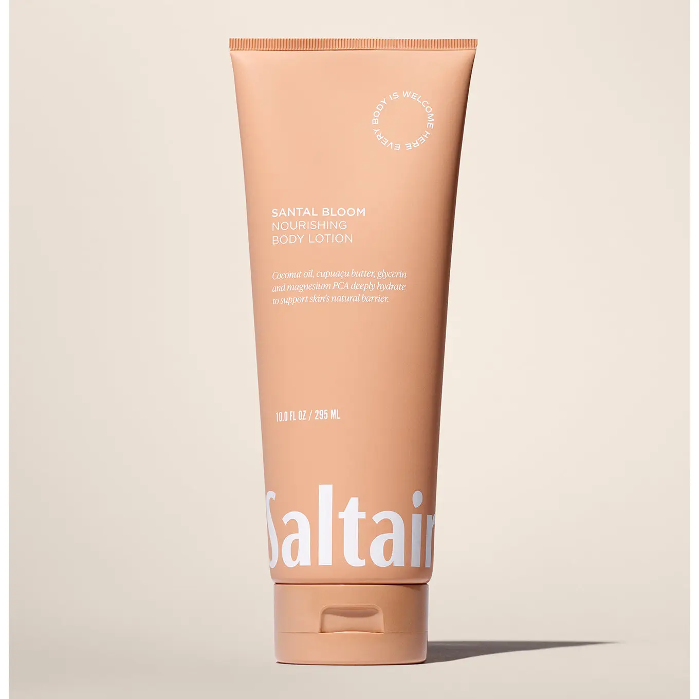 Saltair Santal Bloom Body Lotion – Nourishing Lotion with Coconut Oil, Cupuaçu Butter, Kukui Oil & Niacinamide – Long-lasting Hydration – 10 fl oz
