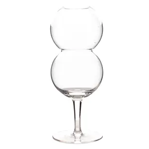 BarConic® Stemmed Double Bubble Glass - 16 ounce