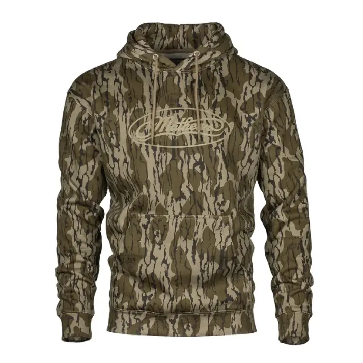 Bottomland Camo Hooded Sweatshirt for Men Outdoor Hunting Casual Hoodie