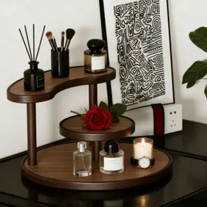 Creative Multi-Layer Display Rack, Perfume Jewelry Organizer, Unique Design, Entryway Table Storage, Lipstick Makeup Holder, Dressing Table Skincare Organizer