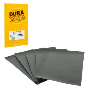 1000 Grit - Wet or Dry Sandpaper Finishing Sheets 5-1/2" x 9" Sheets - Box of 25 finishing product