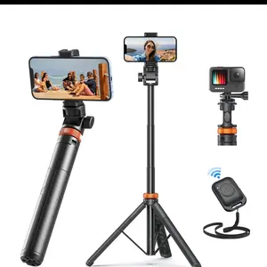 62 inch tripod for iPhone/android &selfie stick and a travel tripod with stand