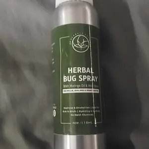 Herbal Bug Spray NON-DEET with Morninga and Aloe Vera  Lemon Oil