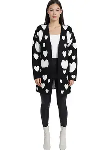 LOVE TOKEN HEARTS CARDIGAN