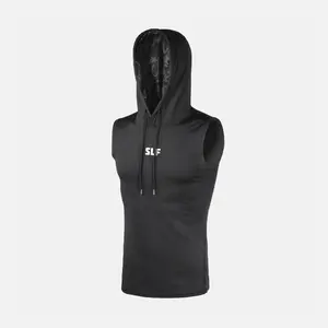 SLEEFS Unisex Sleeveless Compression Hoodie - Lightweight, Hooded Design, Suitable for All Seasons