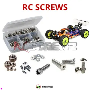 RCScrewZ Stainless Screw Kit los125 for Team Losi 8IGHT-X Nitro 1/8th Buggy (#TLR04010) | PRO