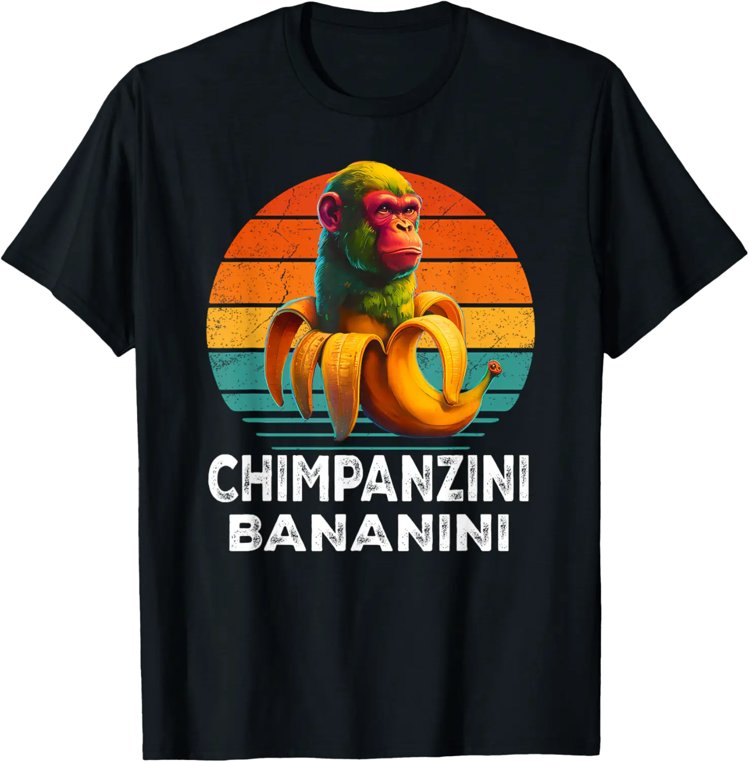 Chimpanzini Bananini Italian Brainrot Meme Chimpanzini T-Shirt - Karenlyn Shop 70B0F6M7RQ8G