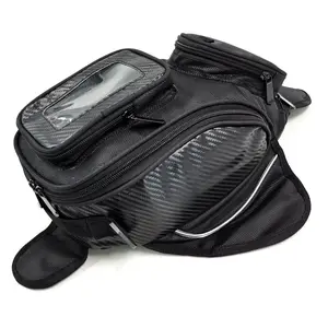 Large Capacity Fuel Tank Bag for Men and Women, Magnetic Waterproof Touchscreen, Universal Design, Durable and Practical