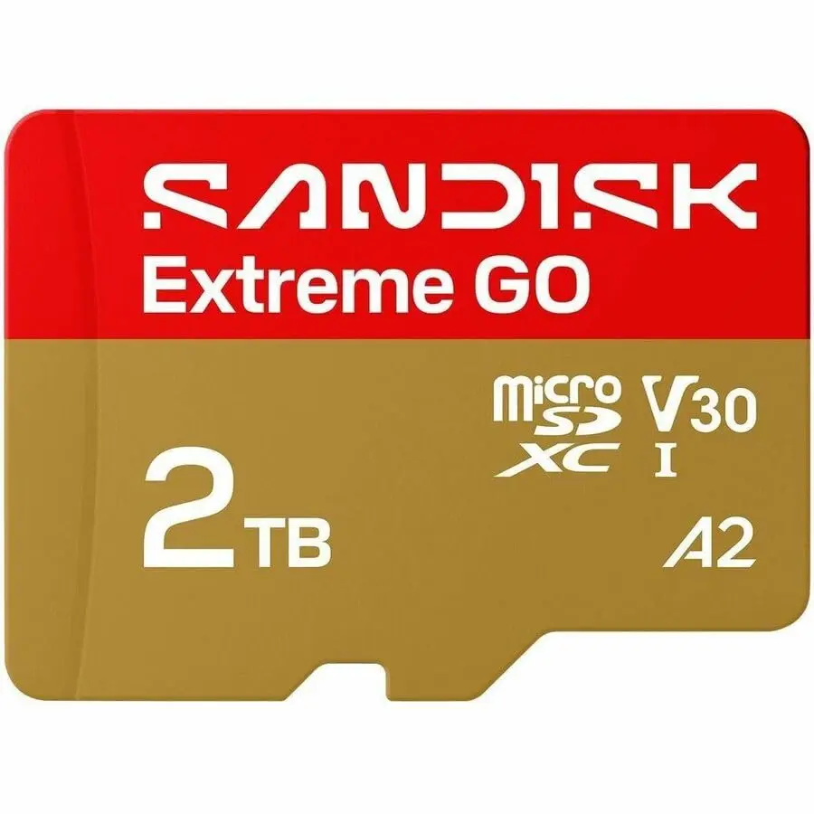 EXTREME GO MICROSD UHS-I 2TB MICROSD 240MB/S(R) / 150MB/S(W)