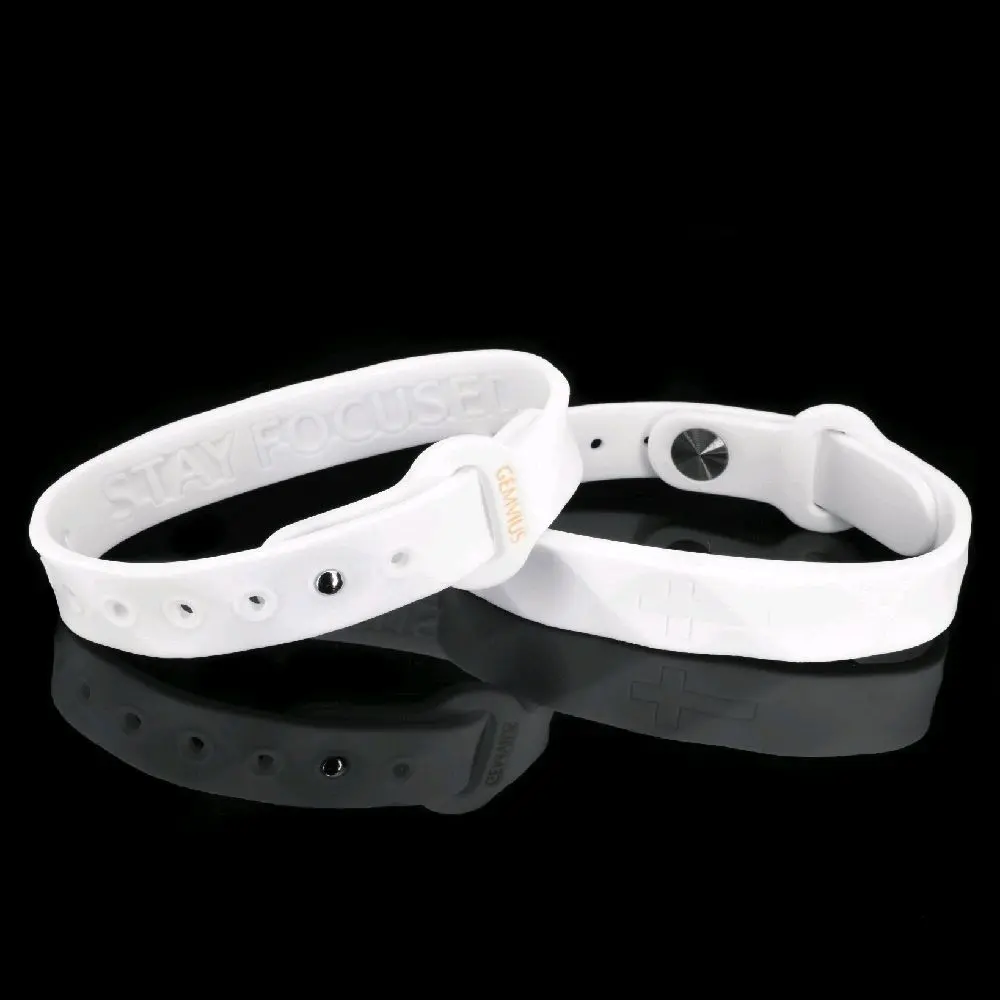 Gemvius Stay Focused Whiteout Faith Bracelet - Size Adjustable