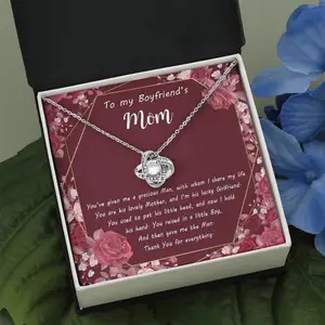 Awesome Gift for Boyfriends Mom  Love Knot Edition