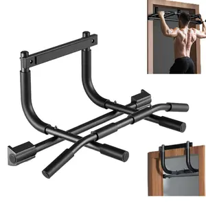 Door Frame Pull Up Bar, Portable Pull Up Bar, Adjustable Pull Up, Multipurpose Home Gym Fitness Bar, Indoor Strength Training Upper Body Exercise Bar #TOP PICKS,At Home Gym Equipment