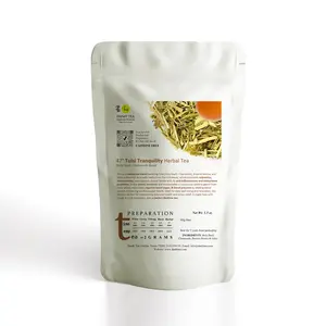 47 Tulsi Chamomile Tranquility Herbal Tea (Holy Basil Tea) | For Restful Sleep