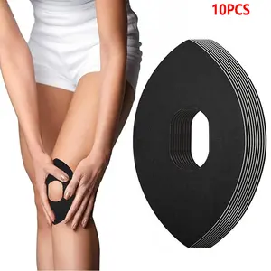 Kinesiology Tape 10PCS Precut Athletic Tape Breathable Elastic Sports Tape for Knee Support Muscle Latex Free Secure Fit -  Elastic Kinesiology Athletic Tape for Knee Support and Muscle