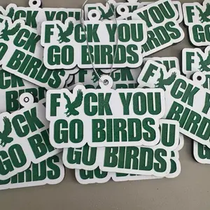 Ef You Go Birds Philly Football Eagles Ornament - wood ornament Christmas Wooden Decor