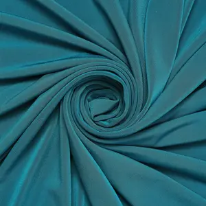 Teal Blue —Knit Jersey—95%-Poly-5% Spandex Fabric —Sold by the Yard
